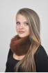 Possum fur headband - Fur collar